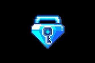 Gambar Blue Gem Lock